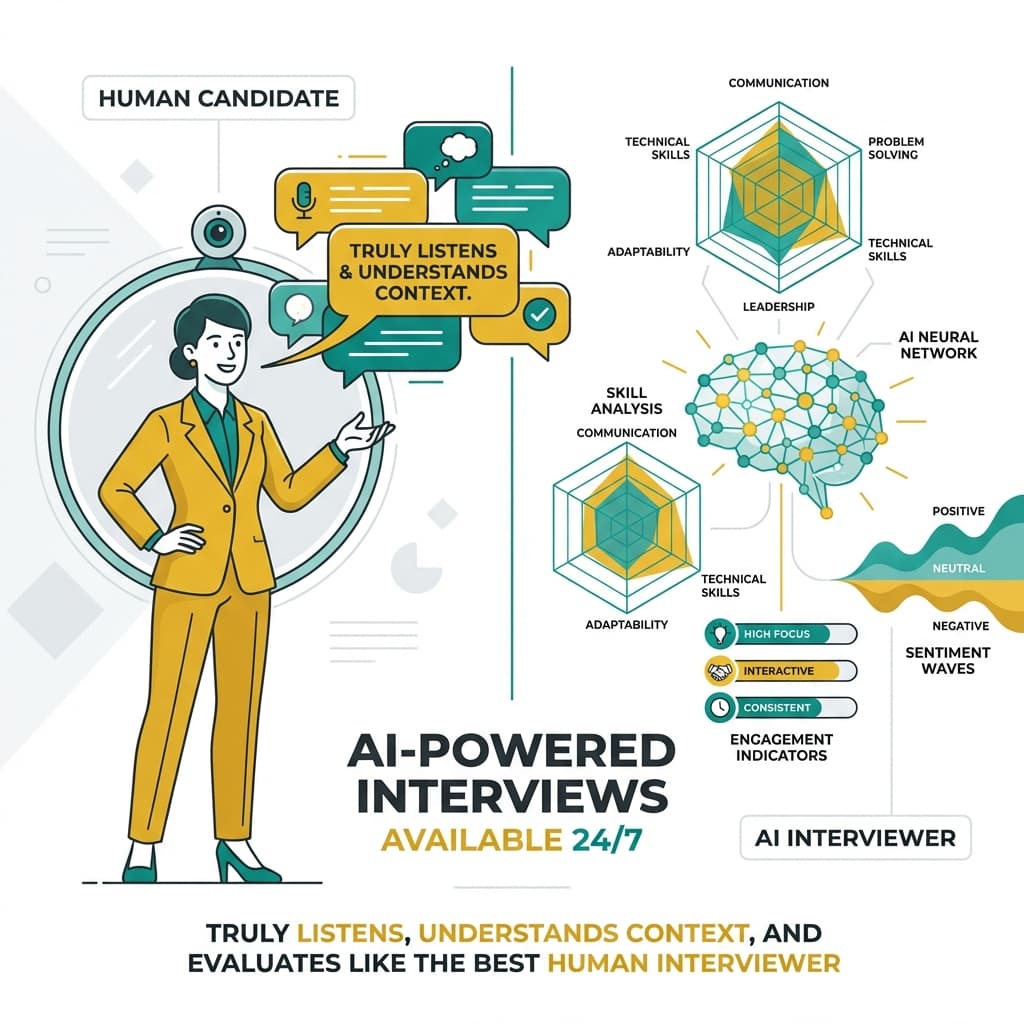 AI-Driven Interviews 24/7