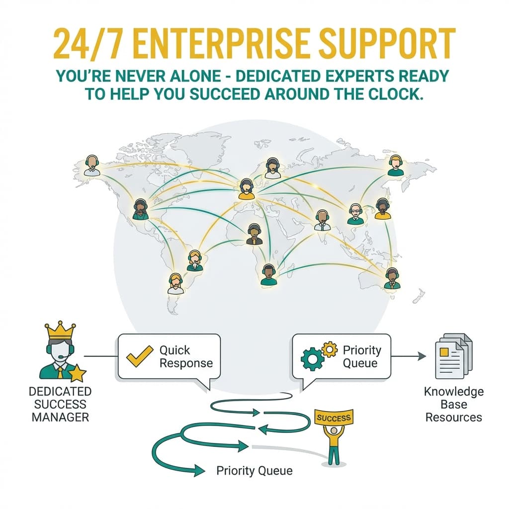 24/7 Enterprise Support