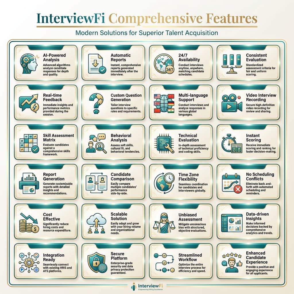 InterviewFi Comprehensive Features